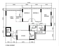 Blk 316C Waterway Cascadia (Punggol), HDB 5 Rooms #560588561